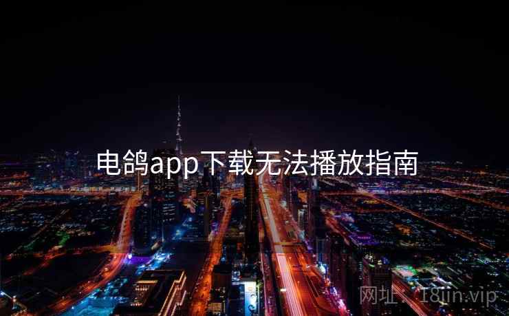 电鸽app下载无法播放指南 第1张 电鸽app下载无法播放指南 第1张